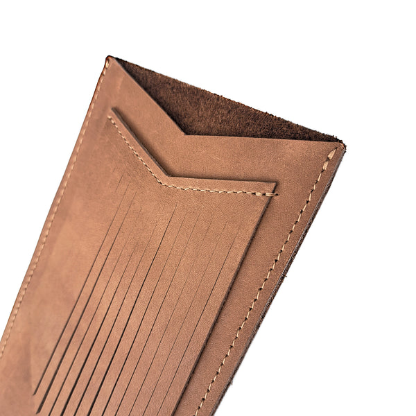 Leather Fringe Sunglass Pouch