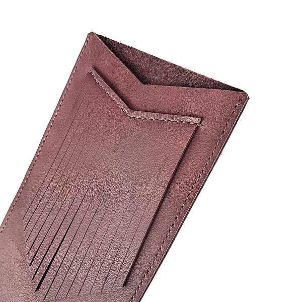 Leather Fringe Sunglass Pouch